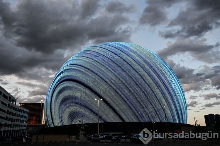 Las Vegas'ta dünyanın en büyük LED küresi MSG Sphere