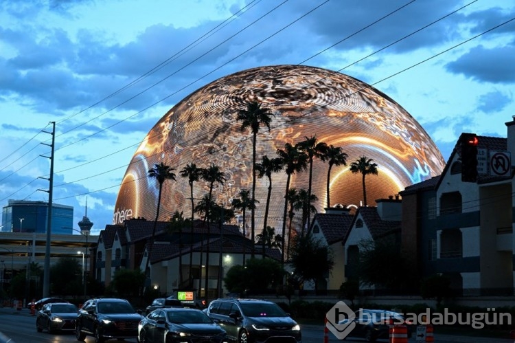 Las Vegas'ta dünyanın en büyük LED küresi MSG Sphere