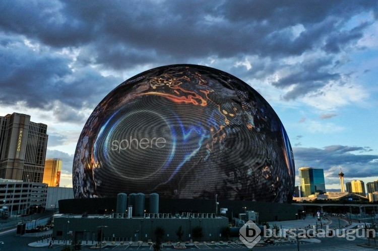 Las Vegas'ta dünyanın en büyük LED küresi MSG Sphere