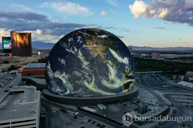 Las Vegas'ta dünyanın en büyük LED küresi MSG Sphere