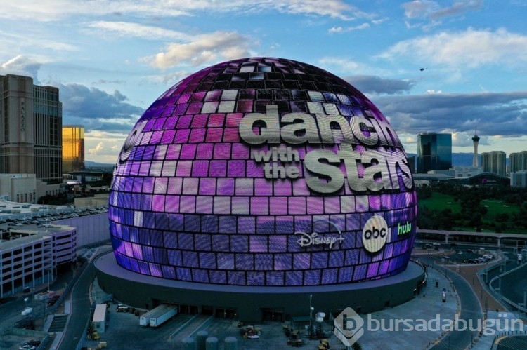 Las Vegas'ta dünyanın en büyük LED küresi MSG Sphere