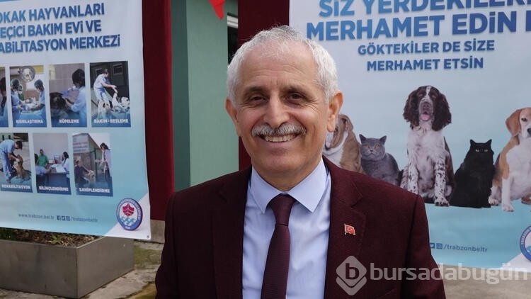 Trabzon'da ilköğretim ve ana sınıfı öğrencilerden hayvan barınağına ziyaret