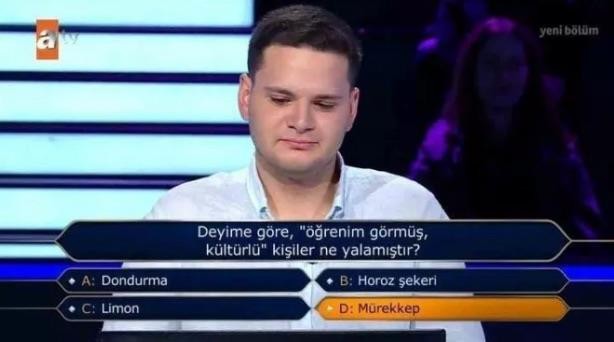 Kim Milyoner Olmak İster'de 1 Milyonluk Soru Açıldı!