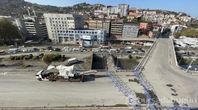 Zonguldak'taki Fevkani Köprüsü yaya ve araç trafiğine kapatılıyor