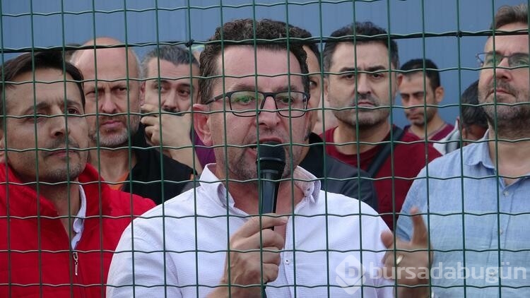 Sendika temsilcisinin işten çıkarılmasına işçilerden protesto