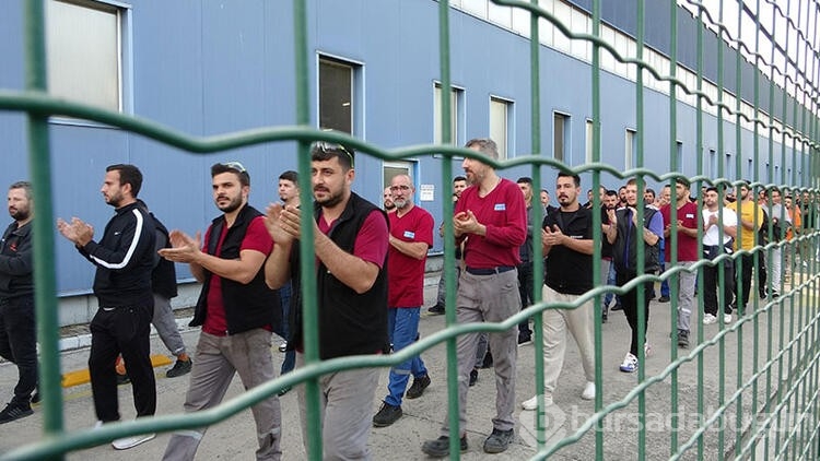Sendika temsilcisinin işten çıkarılmasına işçilerden protesto