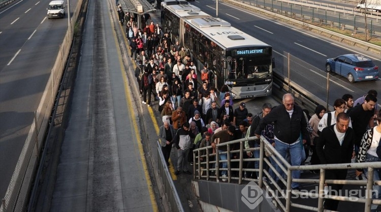İstanbul'da trafik yoğunluğu