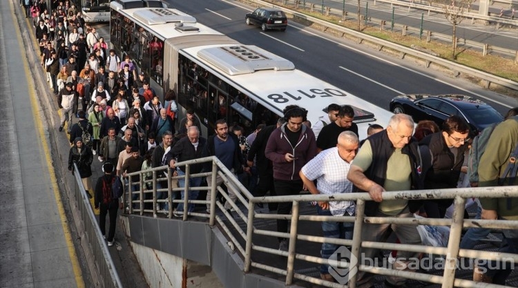 İstanbul'da trafik yoğunluğu