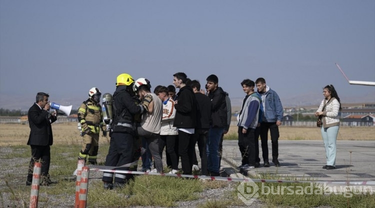 Esenboğa Havalimanı'nda "kimyasal madde" tatbikatı
