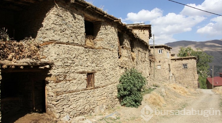 Bitlis'teki taş evler doğaseverlerin ilgisini çekiyor
