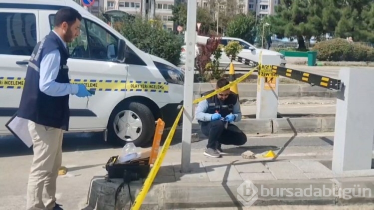 Otopark kapısının açılmamasına sinirlendi, havaya ateş açtı