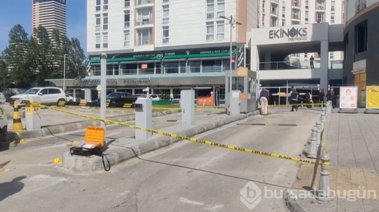 Otopark kapısının açılmamasına sinirlendi, havaya ateş açtı