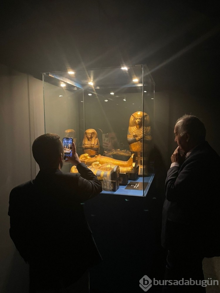 "Gizemli Firavun Tutankhamun'un Hazineleri" sergisi açıldı