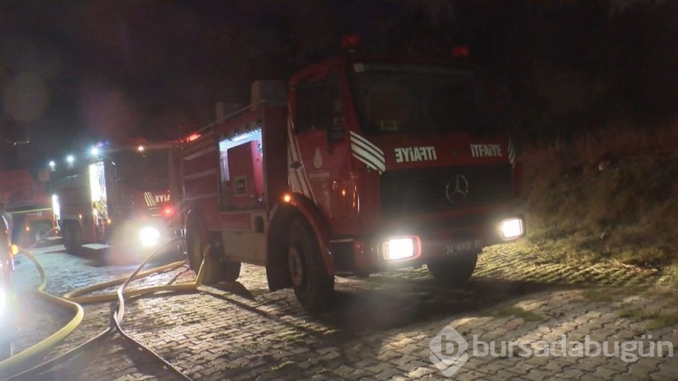 Avcılar'da sabaha karşı korkutan yangın