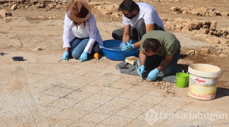 Perre Antik Kenti'ndeki 1800 yıllık mozaikler koruma altında!