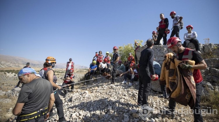 125 gönüllü vatandaş arama kurtarma eğitiminde