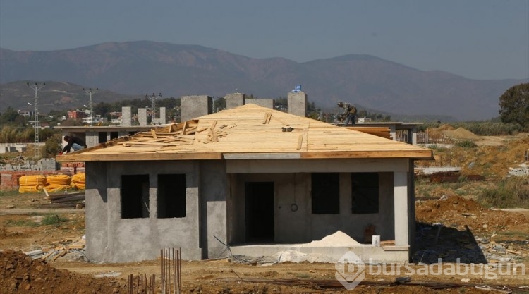 Defne'de afet evlerinin yapıldığı bölgede hayvancılık faaliyetleri de desteklenecek
