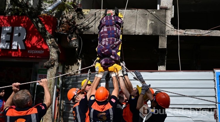 Gaziosmanpaşa'da deprem tatbikatı yapıldı