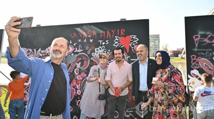 Bursa'da renkli Grafiti Şenliği: Şehre sanatsal bir dokunuş
