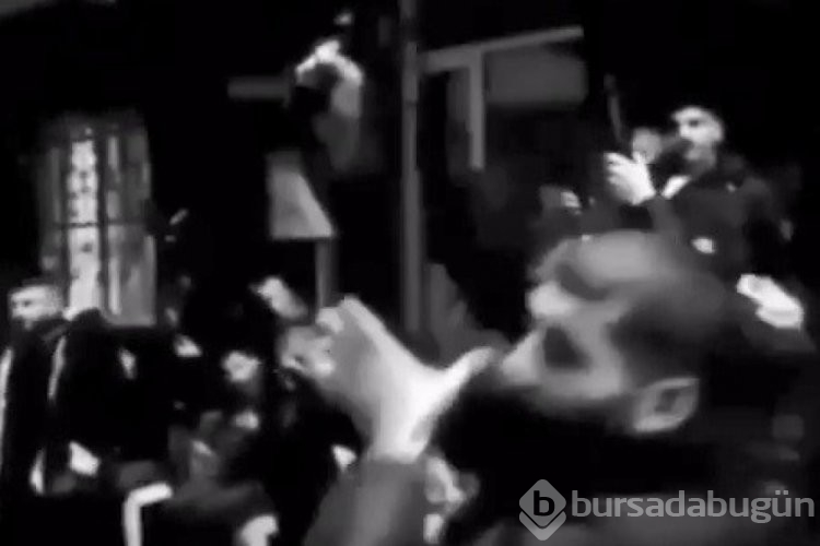 Bursa'da asker eğlencesinde maganda ateşi!