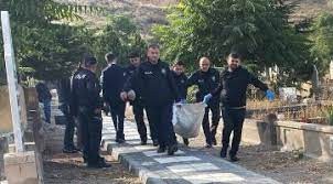 Kayseri'de mezarlıkta bıçaklanmış erkek cesedi bulundu