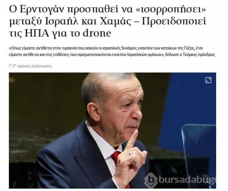 Erdoğan'ın açıklamaları dünya basınında: Türkiye barış için devrede