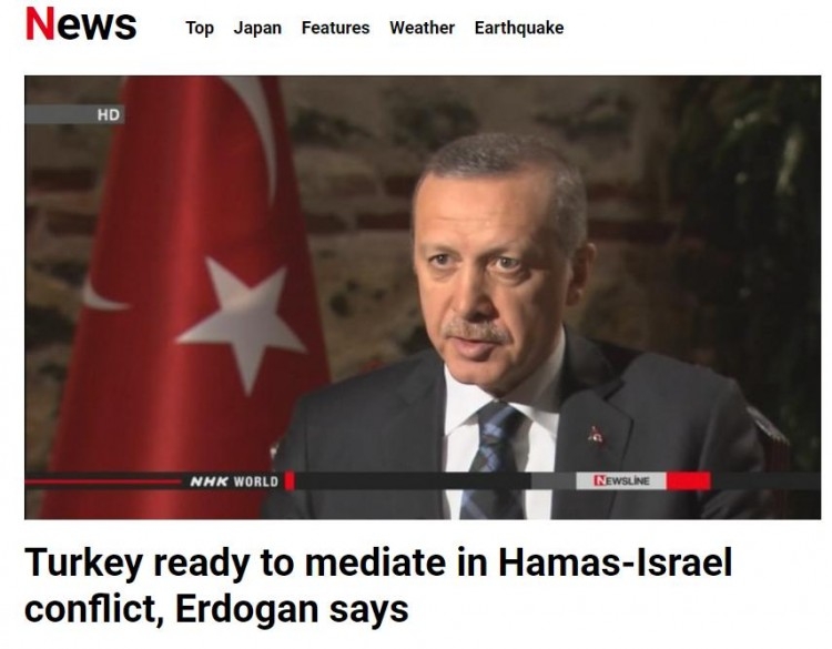 Erdoğan'ın açıklamaları dünya basınında: Türkiye barış için devrede