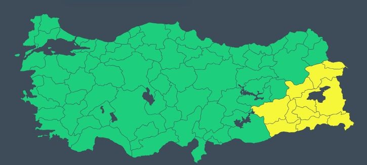 Meteoroloji'den 11 ile sarı uyarı: Su baskınlarına dikkat
