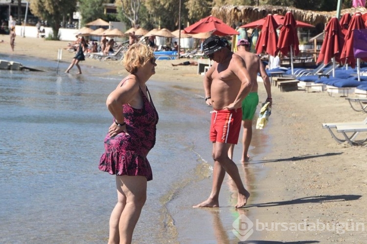 Bodrum'da "sarı yaz" yoğunluğu
