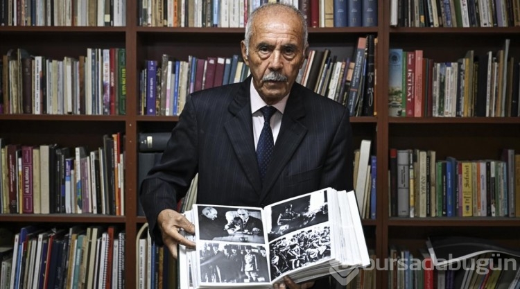 Atatürk'ün TBMM'de dua ettiği fotoğrafın da bulunduğu koleksiyonu TTK'ya bağışladı