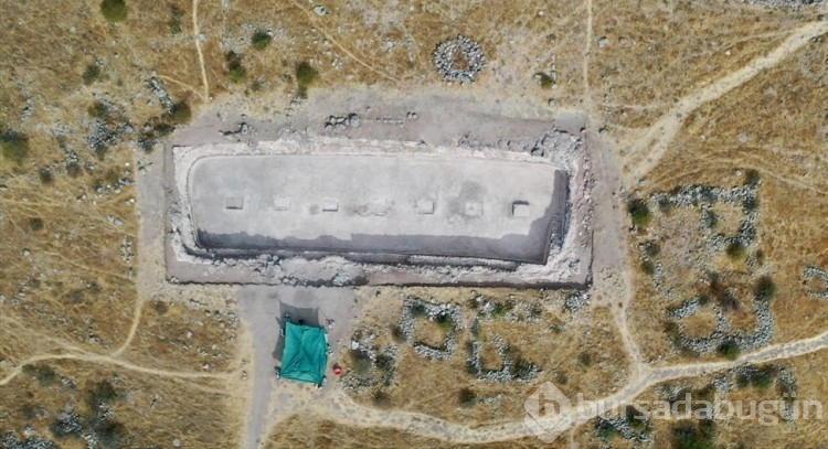 Anadolu'da kale yerleşimlerindeki en büyük sarnıçlardan biri gün yüzüne çıkarıldı