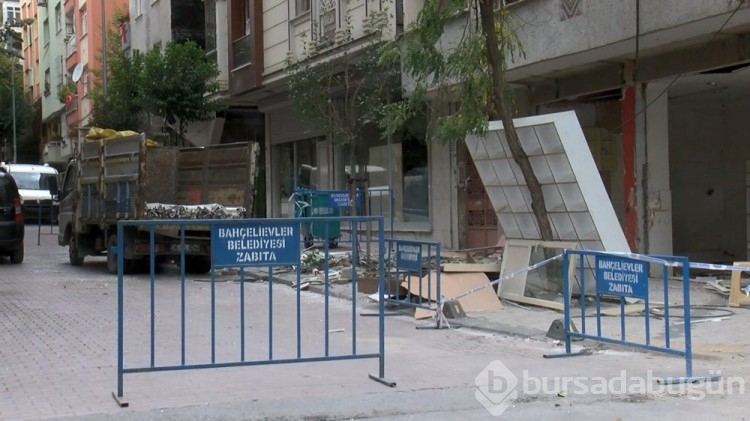 Bahçelievler'de patlama meydana gelen bina için yıkım kararı