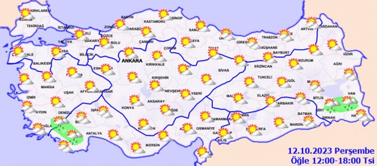 Sıcaklıklar 2-3 derece artacak