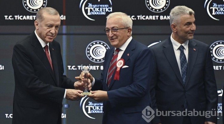 Cumhurbaşkanı Erdoğan, 26. Geleneksel Tüketici Ödülleri Törenine katıldı
