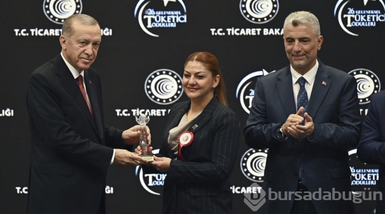 Cumhurbaşkanı Erdoğan, 26. Geleneksel Tüketici Ödülleri Törenine katıldı

