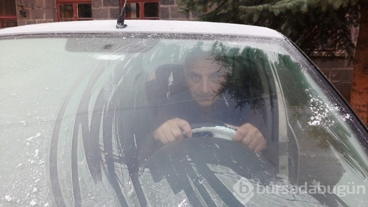 Kars'ta hava sıcaklığı -5 dereceye düştü

