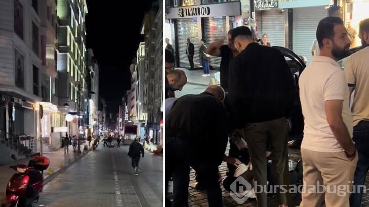 İstanbul'da polisten kaçan şüpheliyi çelme atarak durdurdular
