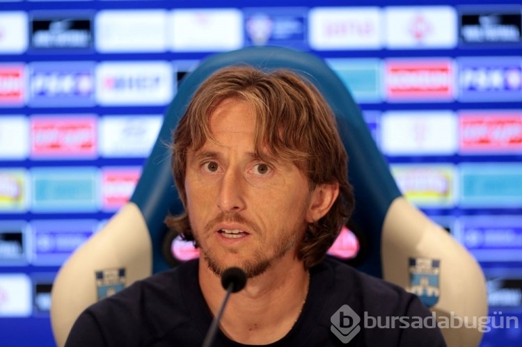 Hırvatistan'ın kaptanı Luka Modric Hırvatistan-Türkiye maçı öncesi açıklamalarda bulundu