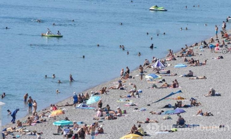 Antalya'da 'pastırma yazı' sıcakları
