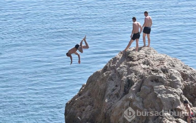Antalya'da 'pastırma yazı' sıcakları
