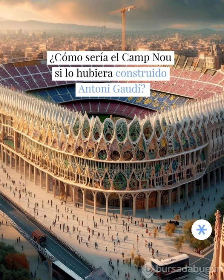 Yapay zeka Camp Nou stadını yeniden tasarladı
