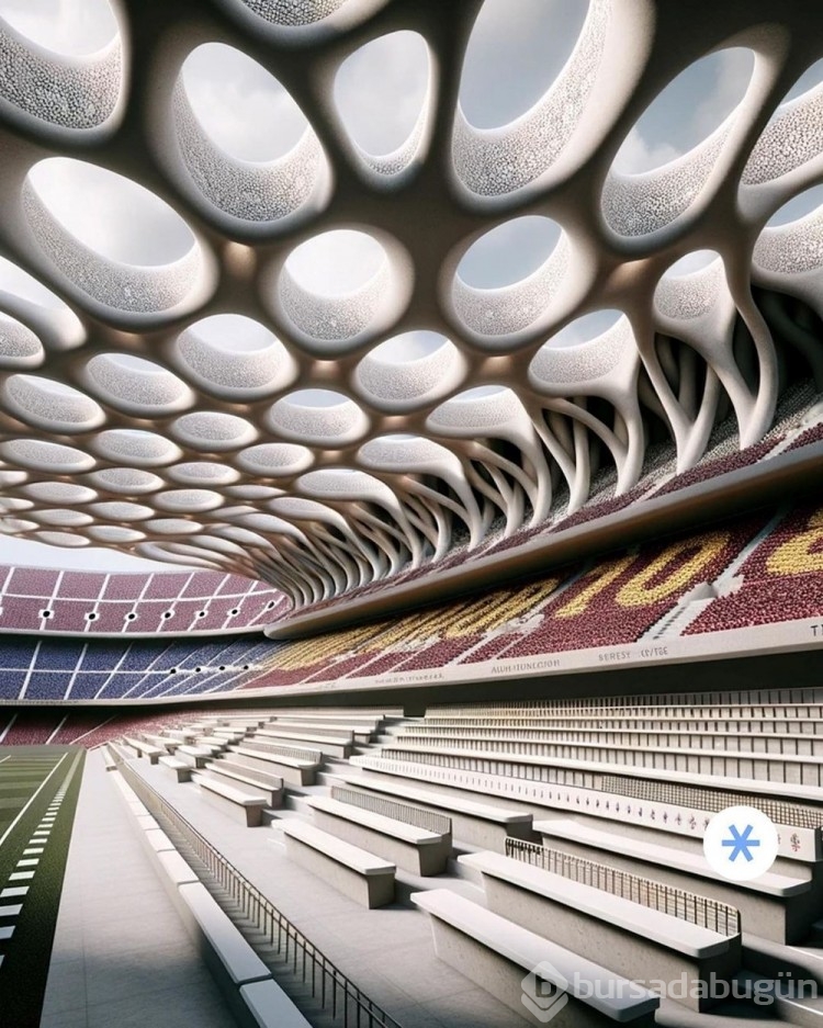 Yapay zeka Camp Nou stadını yeniden tasarladı
