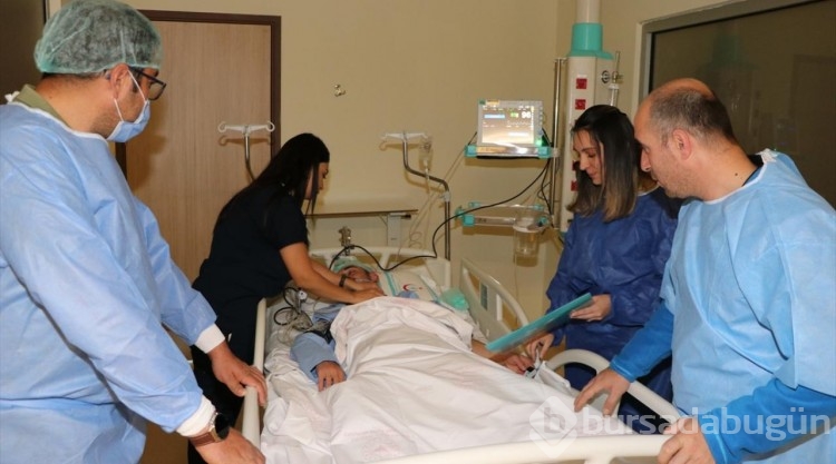 Erzurum Şehir Hastanesi'nde gerçeği aratmayan deprem tatbikatı
