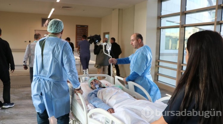 Erzurum Şehir Hastanesi'nde gerçeği aratmayan deprem tatbikatı
