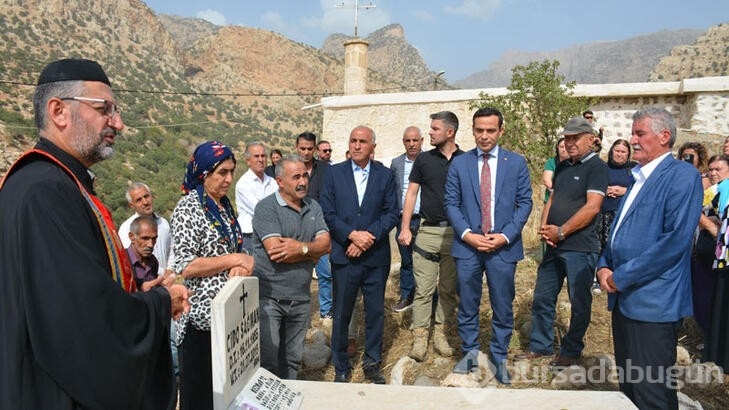 Almanya'da 20 yıl önce ölen Süryani kadının cenazesi, memleketi Silopi'de defnedildi
