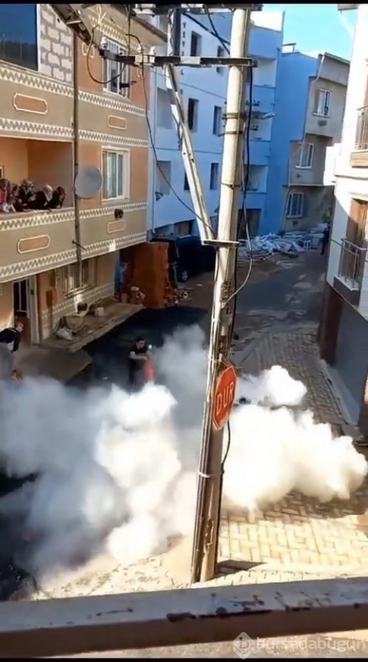 Bursa'da gelin almaya gelen damada müdahale