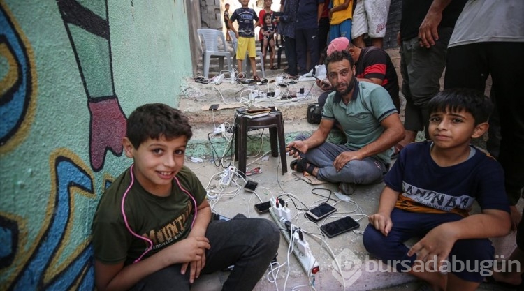 İsrail saldırılarının devam ettiği Gazze'de elektrik sıkıntısı