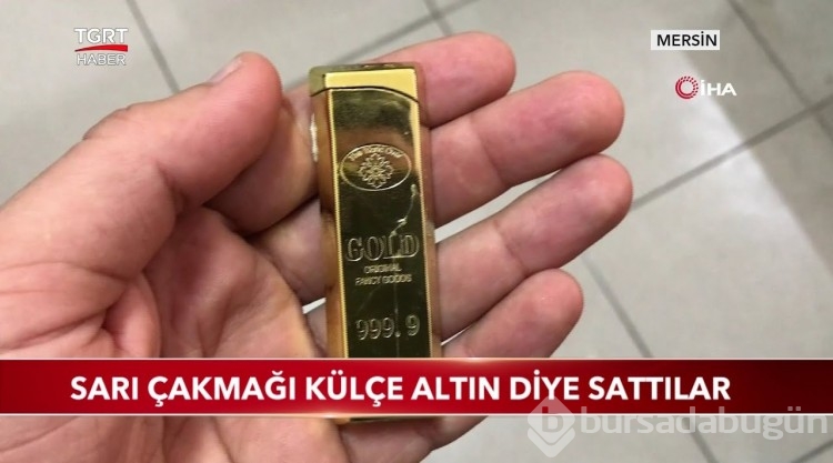 İstanbul'da akılalmaz dolandırıcılık! Çakmakları külçe altın diye sattı