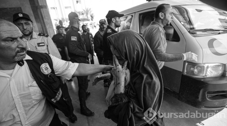 Gazze'deki yaralı siviller Naseer Hastanesi'nde yaşam savaşı veriyor