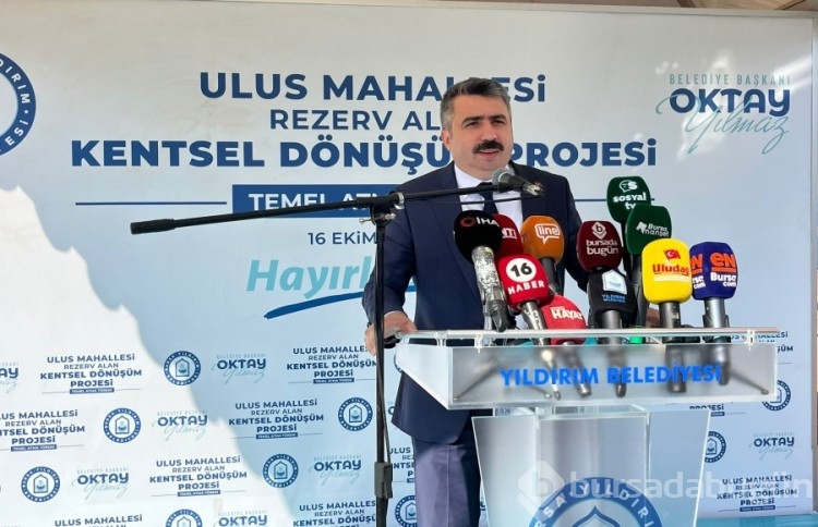 Yıldırım Belediyesi, Ulus Kentsel Dönüşüm Projesi'nin temelini atıyor